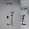 Kibi Circular Pressure Balanced 3-Function Shower System with Rough-In Valve, Matte Black KSF404MB - alternate 8